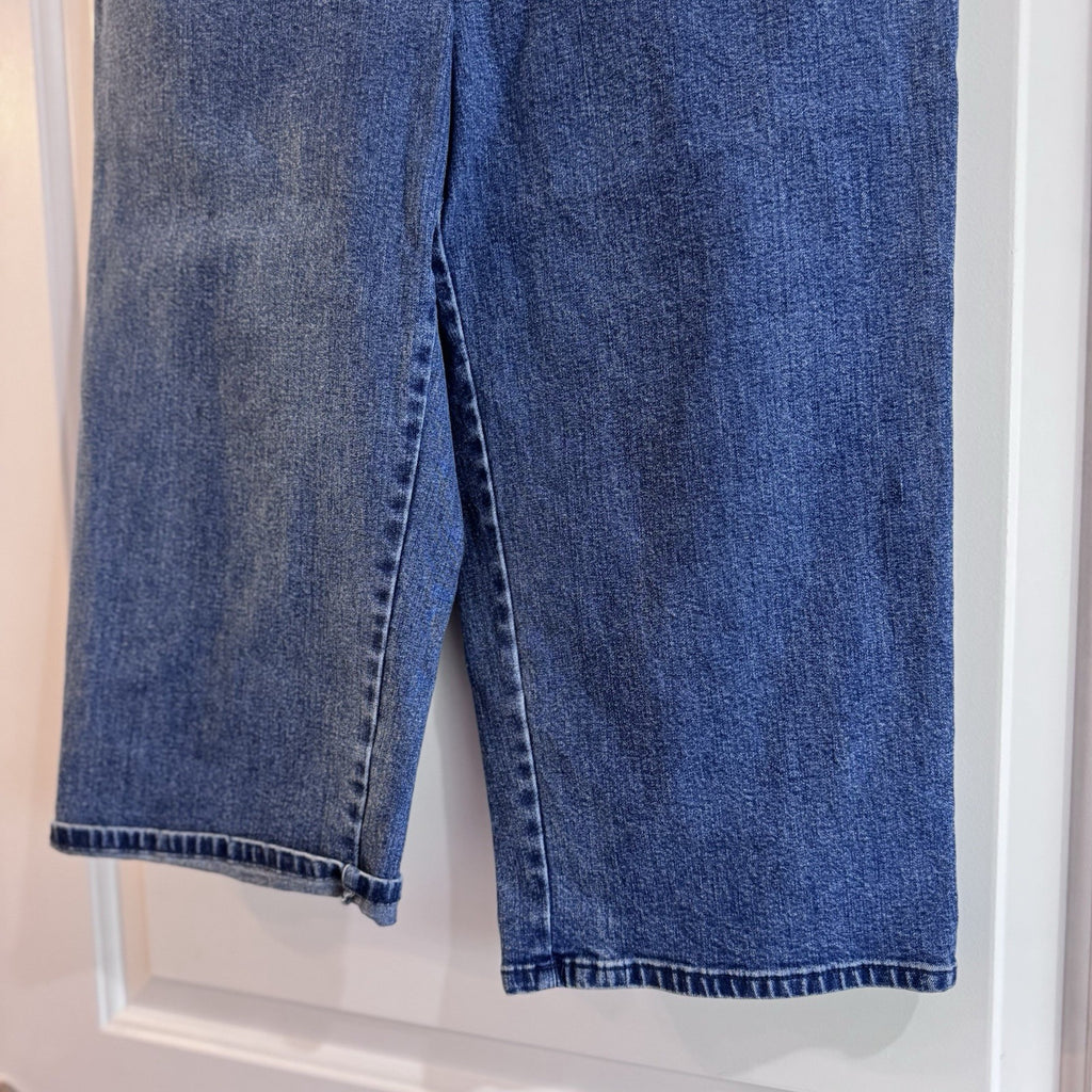 Charter Club Pedal Pusher Denim Capri Jeans Women’s 12 Stretch Blue