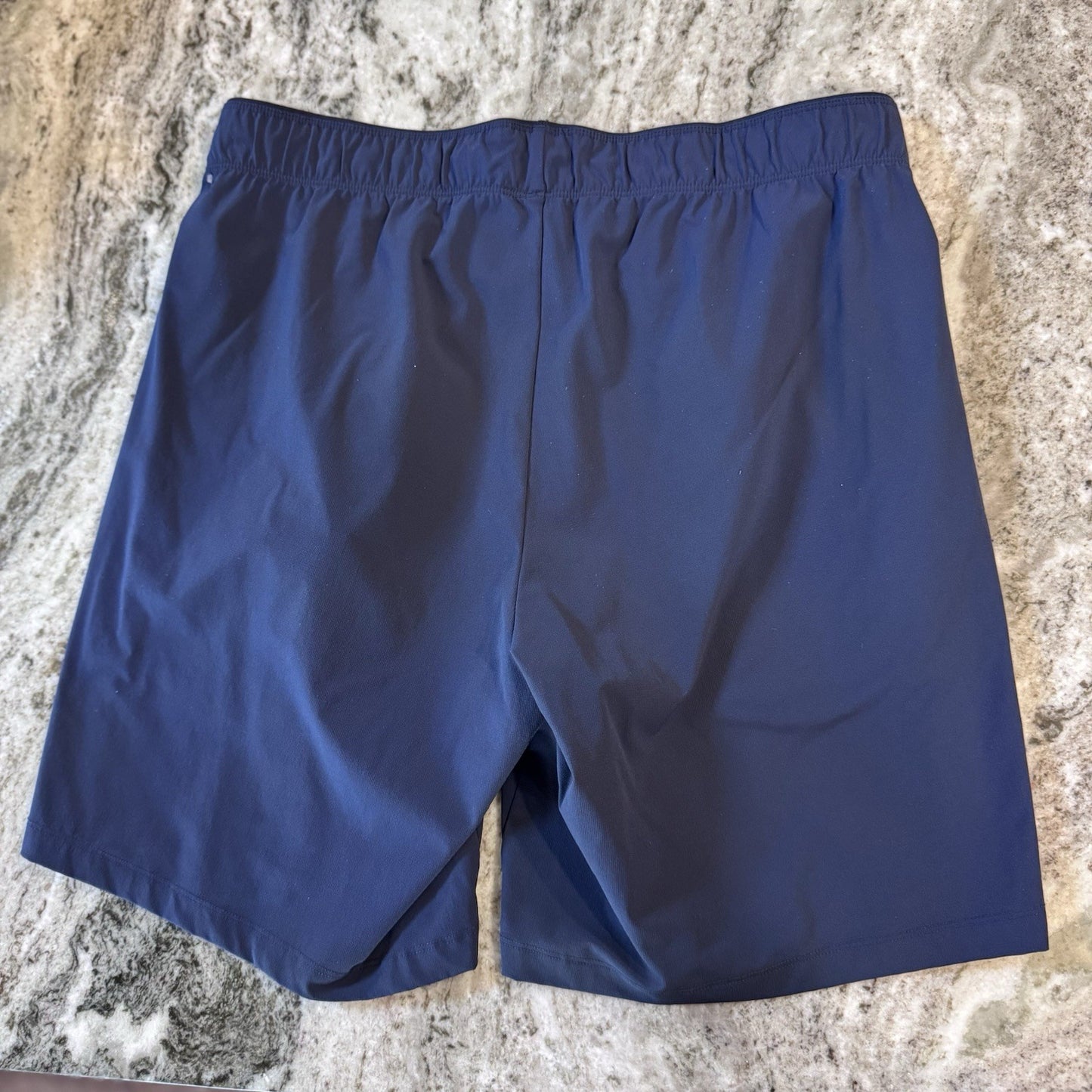 NOBULL Men’s Training Shorts Small Navy Blue 7” Inseam Lightweight Stretch