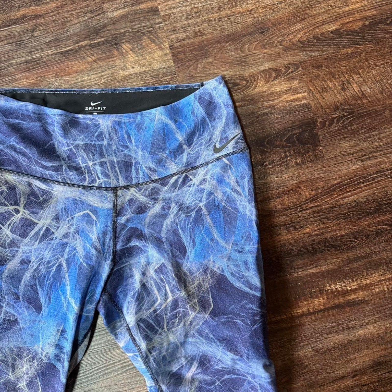 Nike Dri Fit Power Pocket HYPER Training Mesh Athletic Workout Tights Womens 2XL