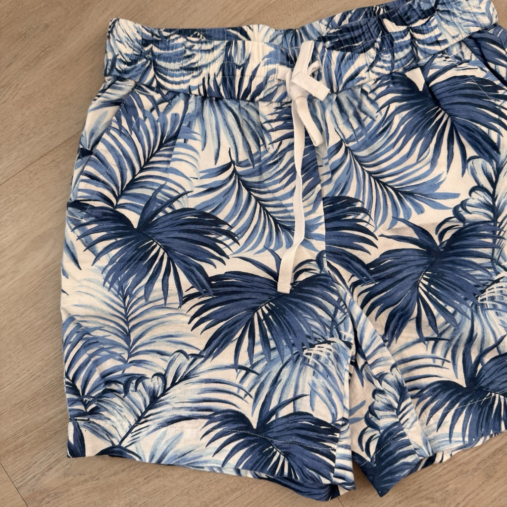 Talbots XS Shorts Bundle Lot 3 Tropical Pull On Summer Casual Linen