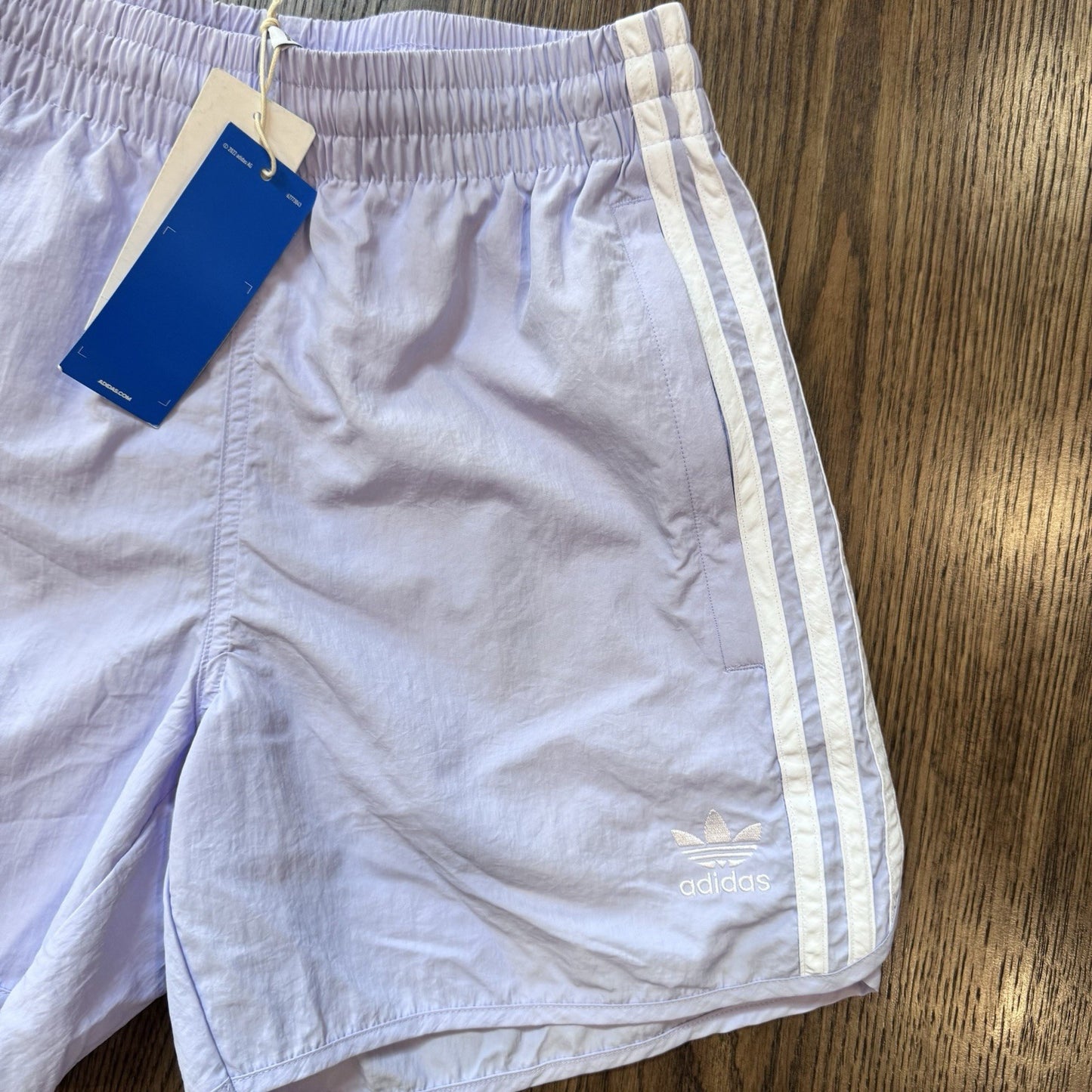 NWT Adidas Originals Sprinter Shorts Violet Tone Men’s Size XSMALL Trefoil