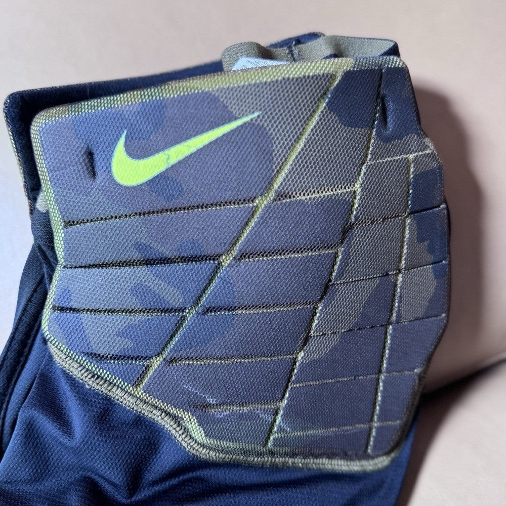 Nike Pro Combat Padded Shorts Mens small Black Camo Football Girdle Compression