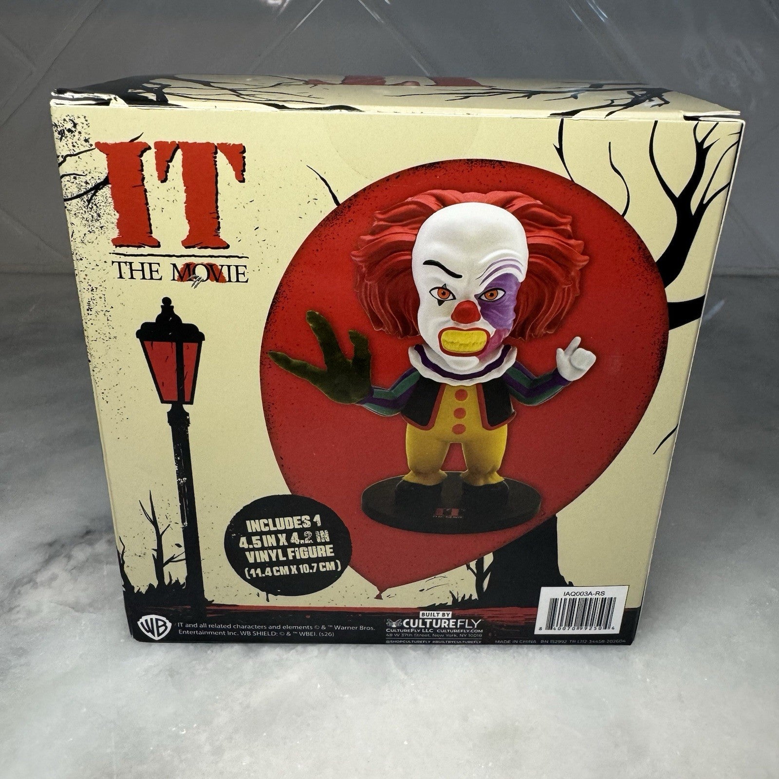IT The Movie Pennywise 1990 4.5” Vinyl Figure CultureFly New In Box NIB