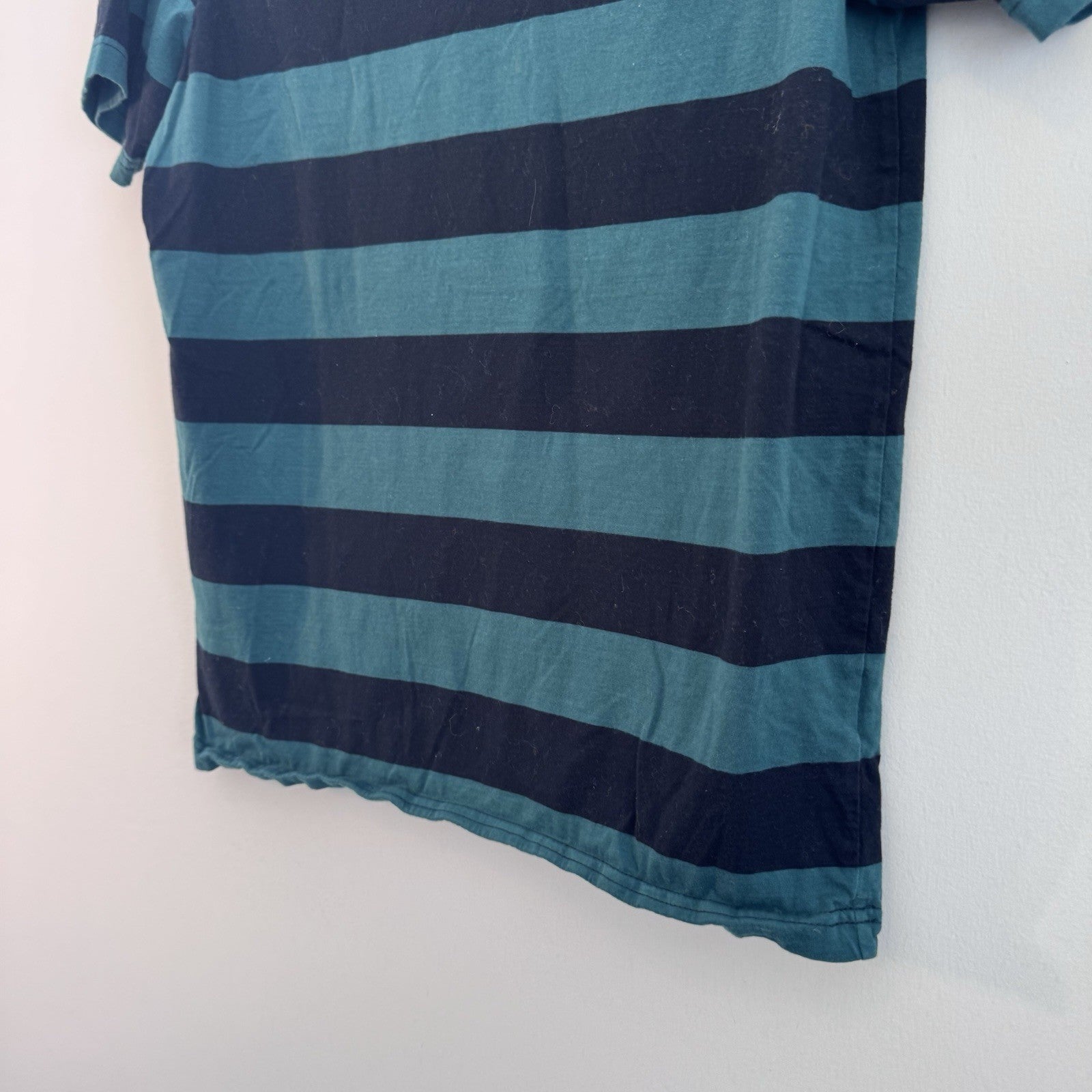 Wizarding World Harry Potter Universal Studios Slytherin Striped Shirt Adult Med