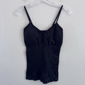 Skinnygirl Black Smoother Shaper Shapewear Seamless Tank Top Undershirt Size M