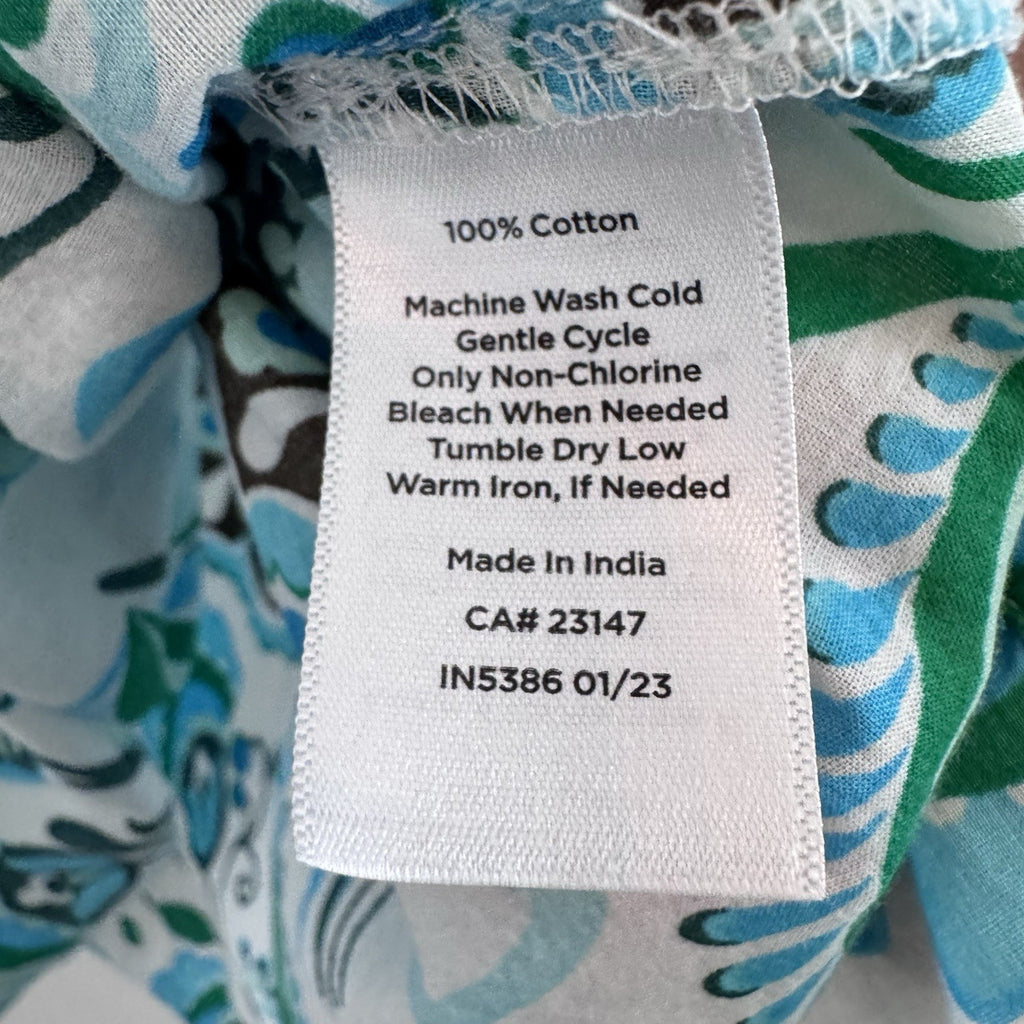 Talbots Women’s Plus 1X Top Lot Plaid Floral Cardigan Cotton 3Pc