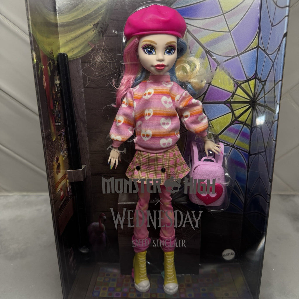 Rare Enid Sinclair Doll Monster High x Wednesday Collectible Fashion Figure