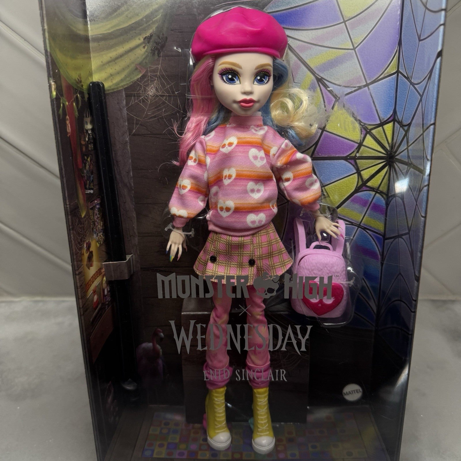 Rare Enid Sinclair Doll Monster High x Wednesday Collectible Fashion Figure