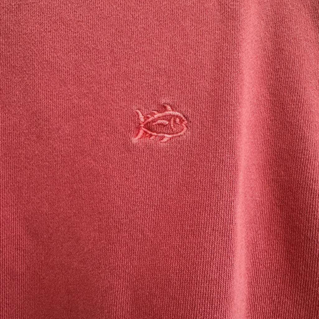 Southern Tide Sunfare Collection Sweatshirt Mens Small Red Crewneck Pullover