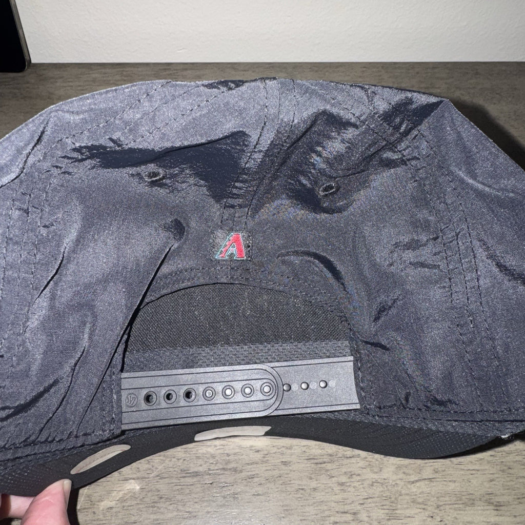Arizona Diamondbacks ’47 Hitch Adjustable Hat Cap Black MLB Snapback NWT