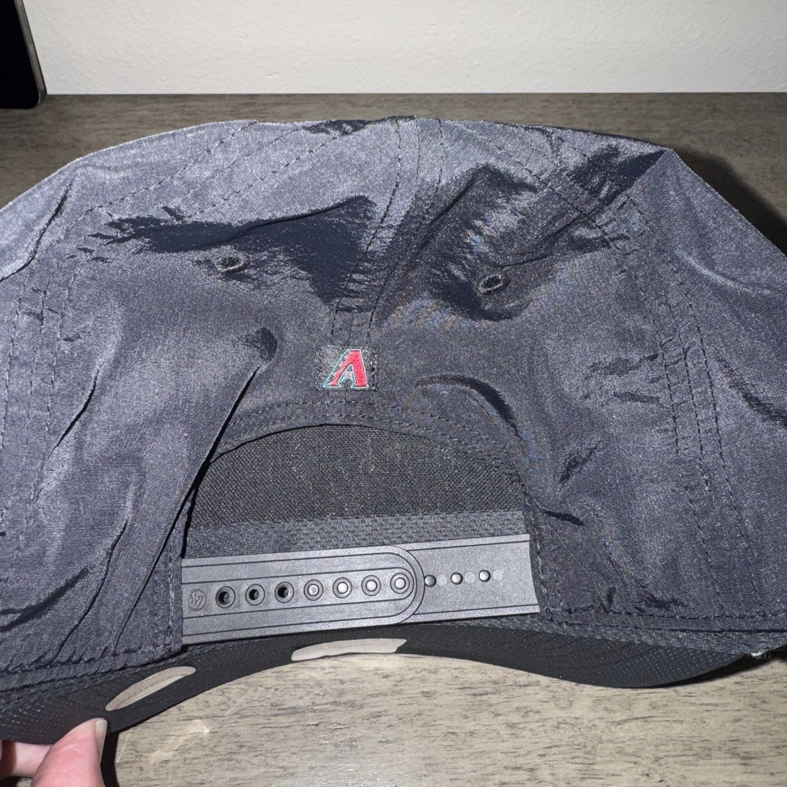 Arizona Diamondbacks ’47 Hitch Adjustable Hat Cap Black MLB Snapback NWT
