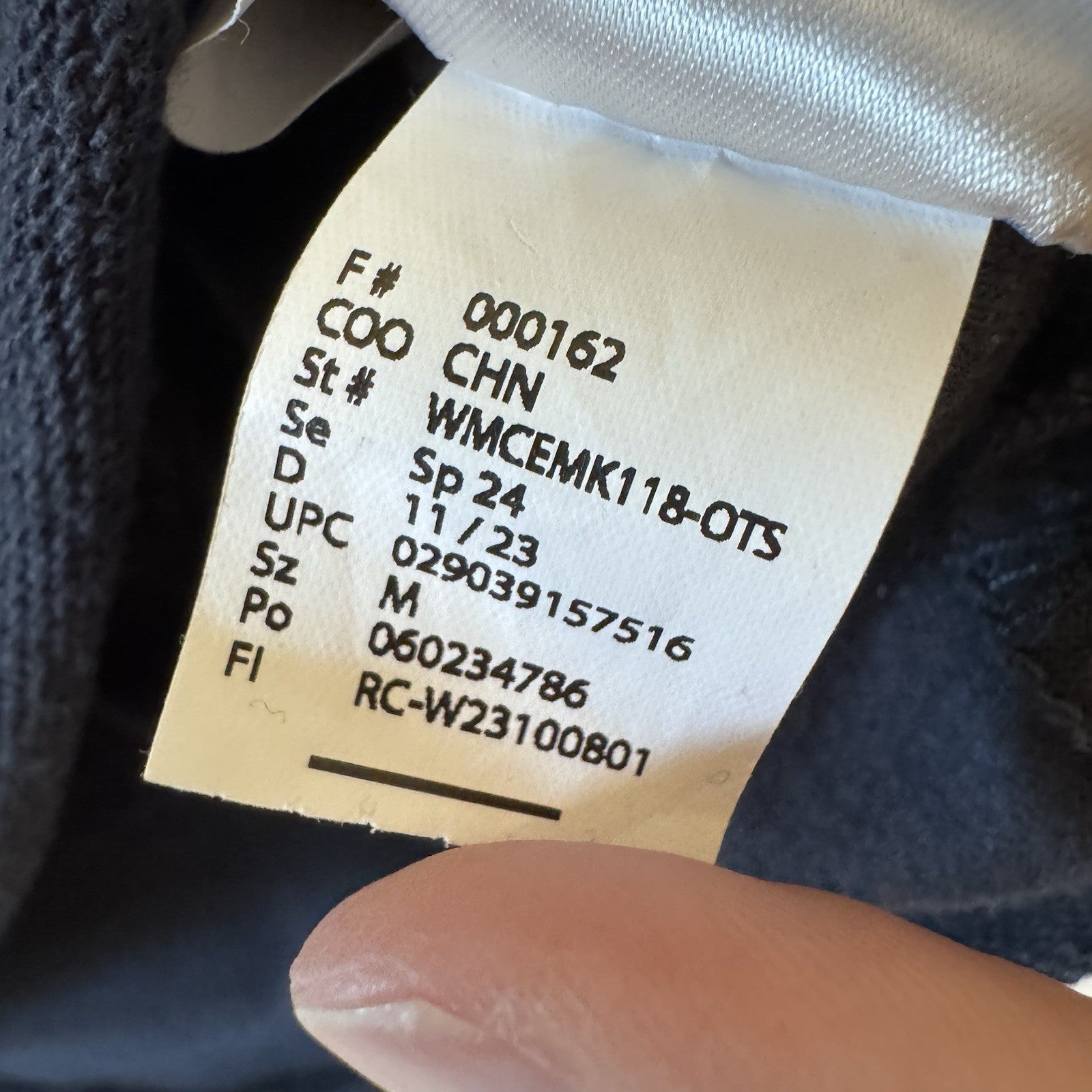 Cross Eyed Moose Men’s Pocket Tee Shirt Blue M Utility Streetwear Style Cotton