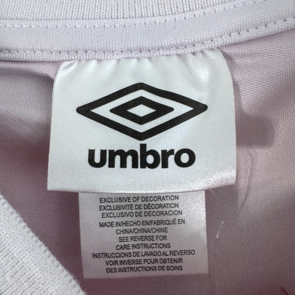 New Umbro Portugal Soccer Jersey Men’s L Red Checkered World Cup 2026 Football