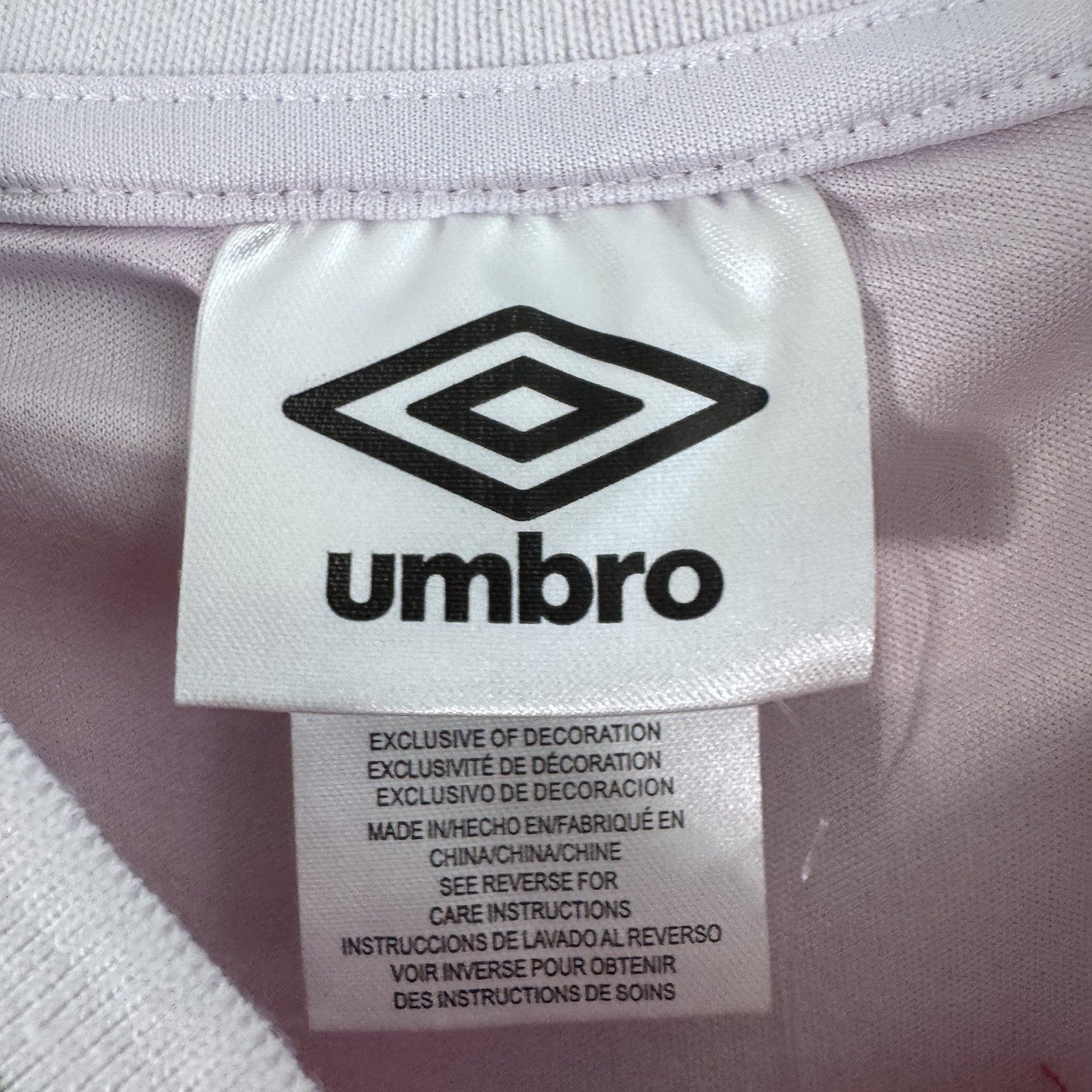 New Umbro Portugal Soccer Jersey Men’s L Red Checkered World Cup 2026 Football