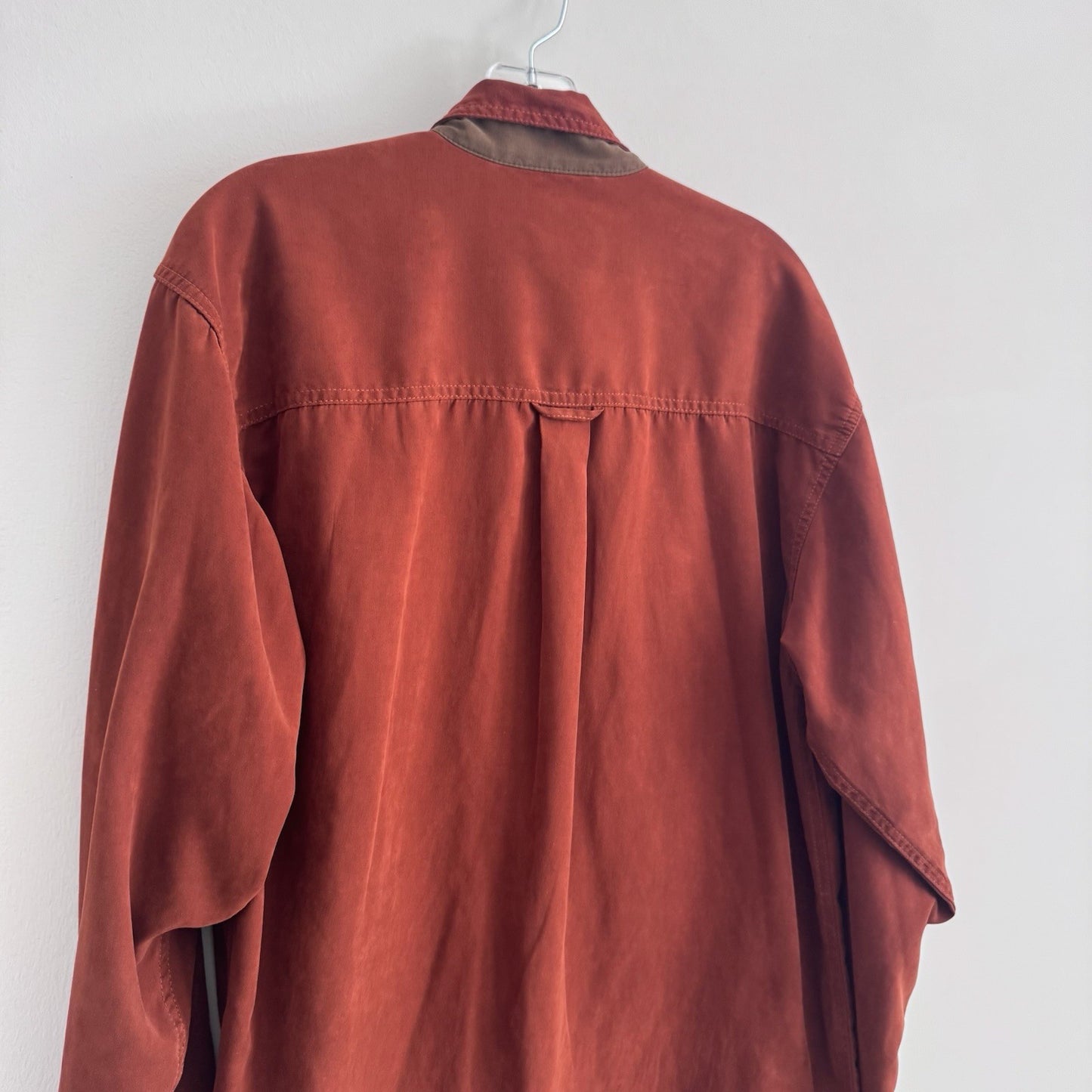 North River Outfitters Shirt Mens M Red Button Down Flannel 100% Cotton