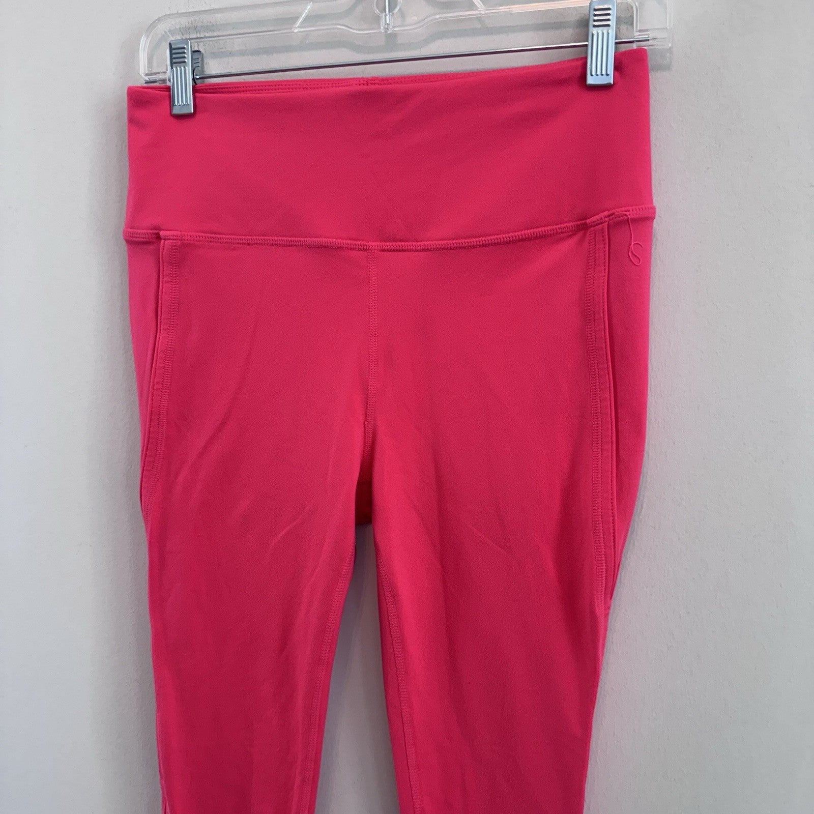 Free People Movement Leggings Women M Pink Crop Yoga Athletic Pants