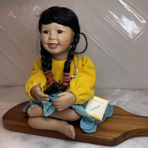 Ashton-Drake Little Flower Michele Severino Porcelain Doll Children of the Sun93