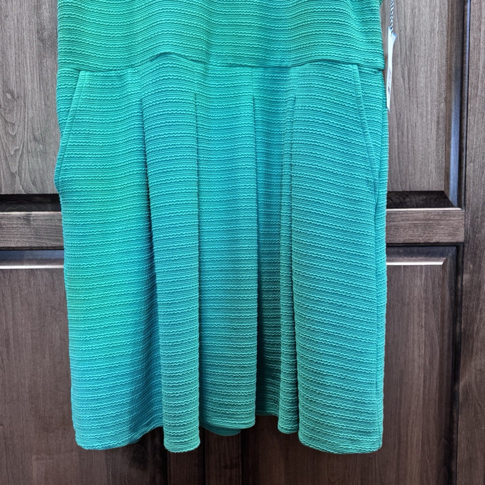 NWT Draper James RSVP Sleeveless Knit Dress Size XXL Mint Green Fit & Flare 