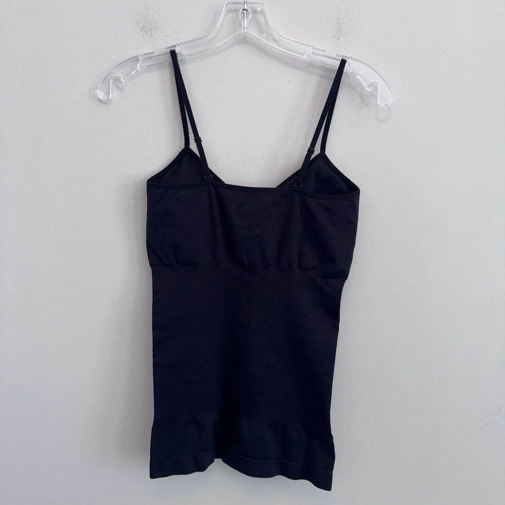Skinnygirl Black Smoother Shaper Shapewear Seamless Tank Top Undershirt Size M