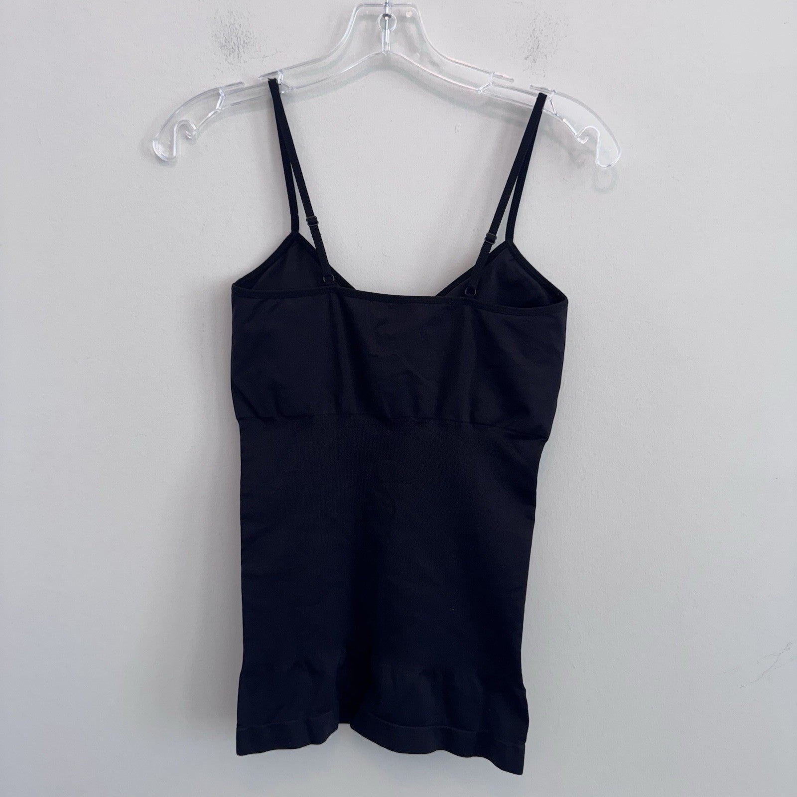 Skinnygirl Black Smoother Shaper Shapewear Seamless Tank Top Undershirt Size M