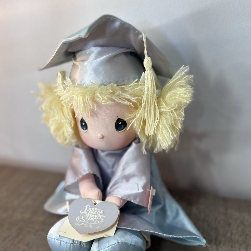 Vintage 1985 Precious Moments Applause #5748 Graduation Doll Plush w/ Tags