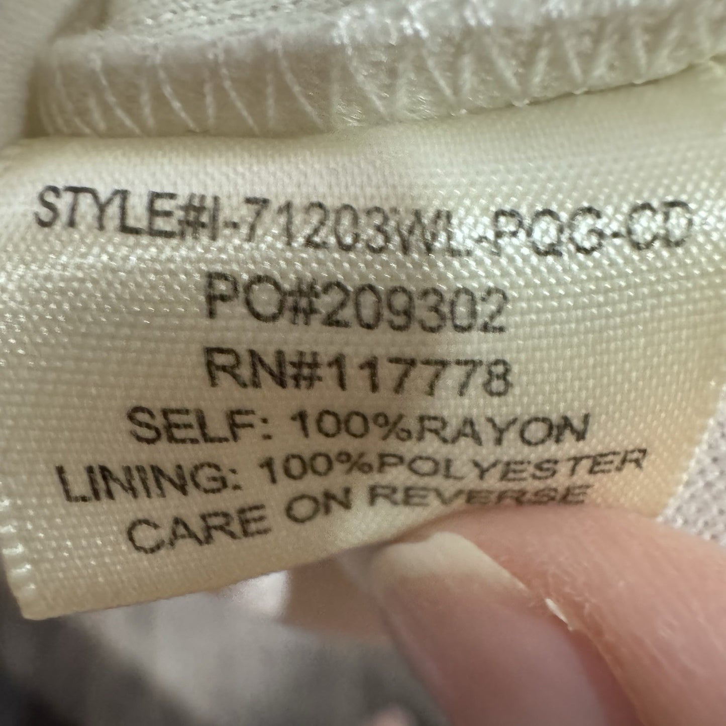 Lovestitch Women’s Boho Floral Mini Dress Size Small White 