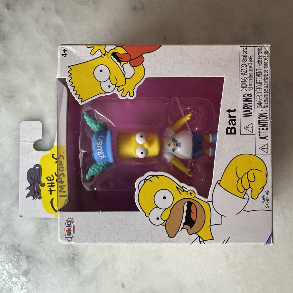 The Simpsons Action Figure Lot Bart Homer Marge Lisa Barney Ned Jimbo Jakks NEW