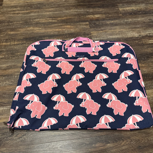 Simply Southern Garment  Travel Bag NWOT elephant pattern, Amazing price