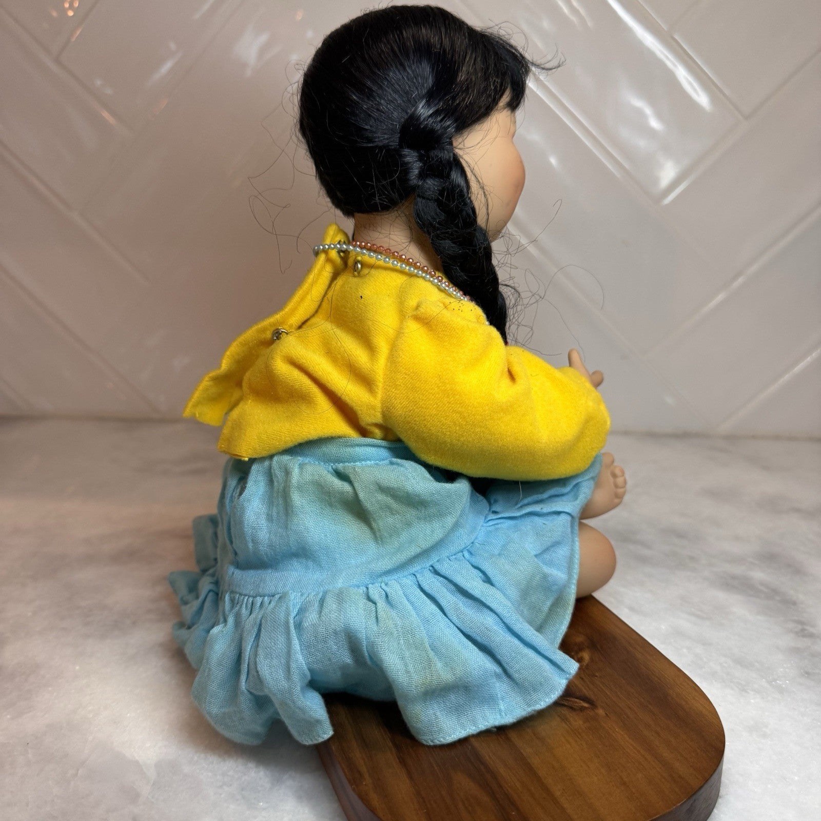 Ashton-Drake Little Flower Michele Severino Porcelain Doll Children of the Sun93