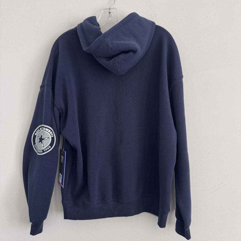 NFL Dallas Cowboys Ultra Game Hoodie Navy Blue Men's Small NWT