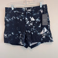 VRST Men’s 5” Resort Short Indigo Craft Print Medium NWT Quick Dry UV Protection