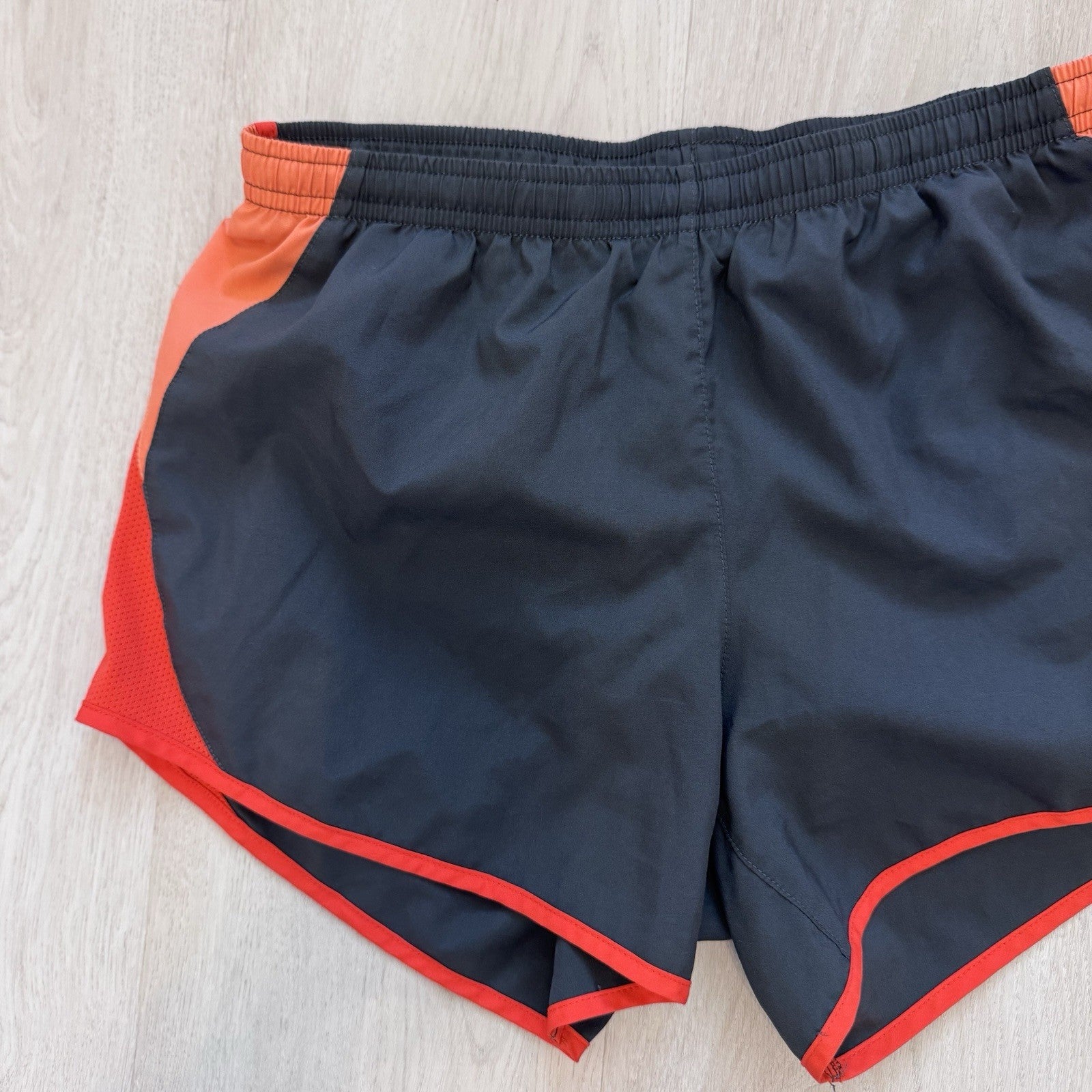 Nike Dri-Fit Womens Running Shorts Small Blue Red Athletic Activewear