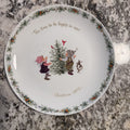 Holly Hobbie 1973 Christmas Plate Vtg Made in Japan Commemorative Edition