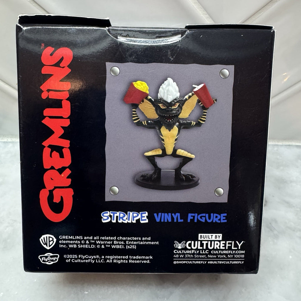 Rare Gremlins Stripe Vinyl Figure w/ Soda & Popcorn FlyGuys – Box Damage