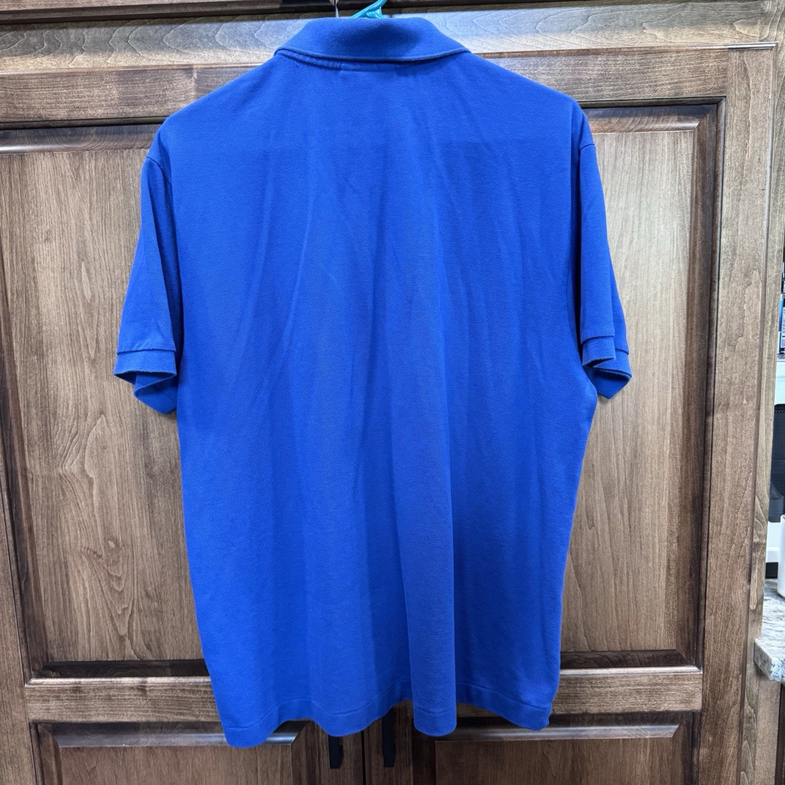 Lacoste Classic Fit Polo Shirt Blue Size XL FR 6 Men’s L1212 Cotton Croc