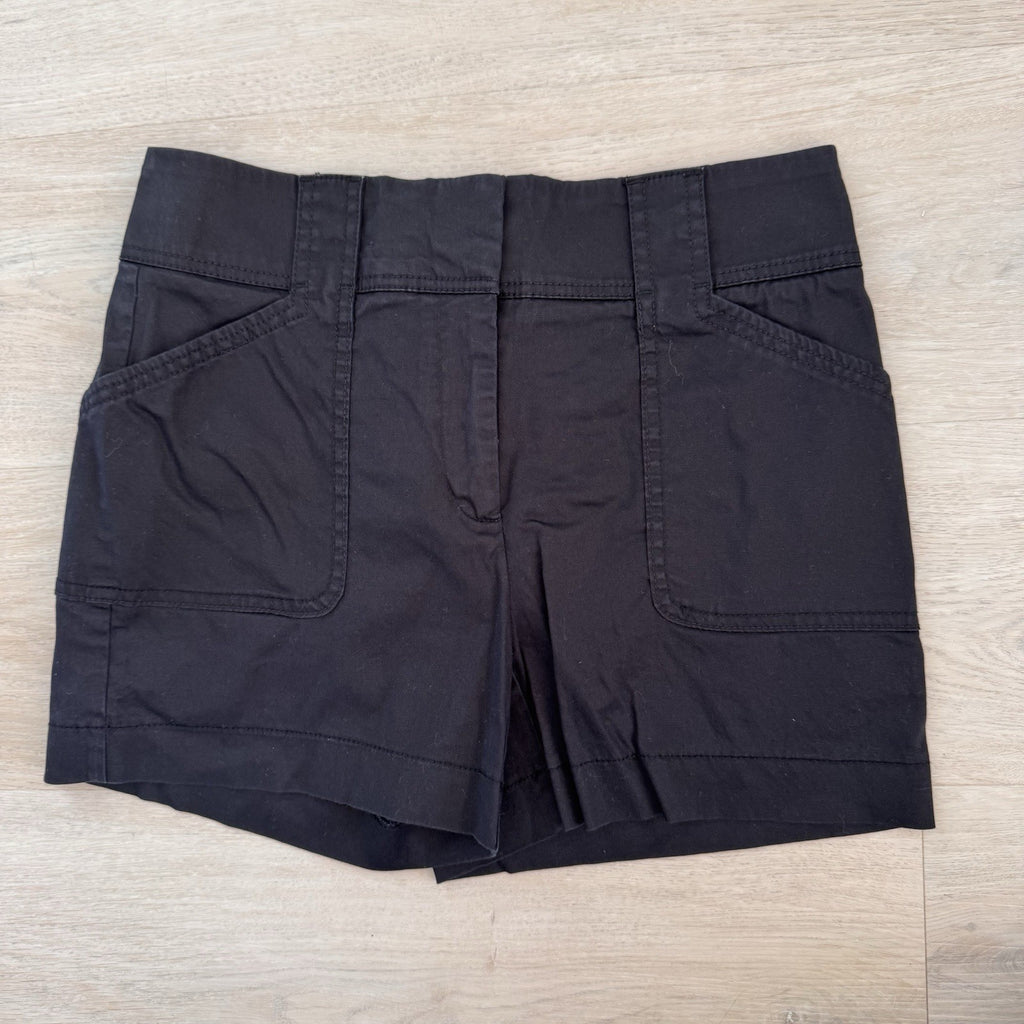 White House Black Market 4” Shorts Sz 2 Black Tailored Women’s