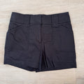 White House Black Market 4” Shorts Sz 2 Black Tailored Women’s