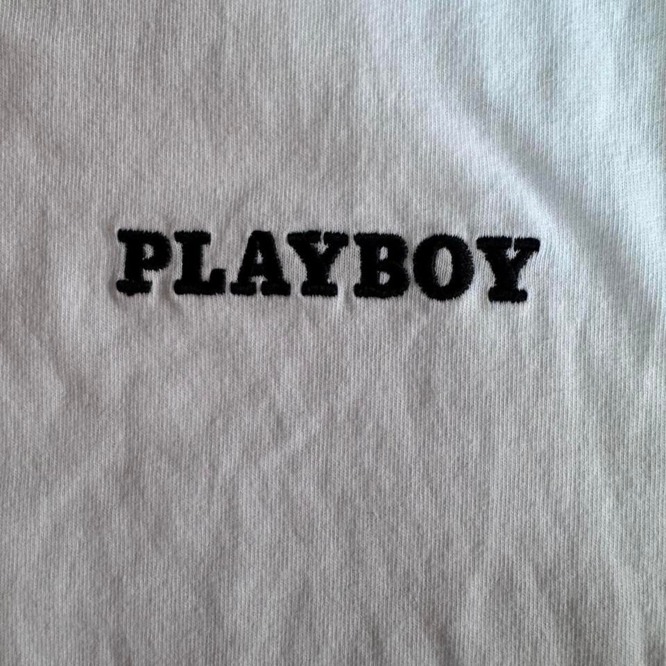 Playboy by Pacsun Men's Stay Playful T-Shirt in White