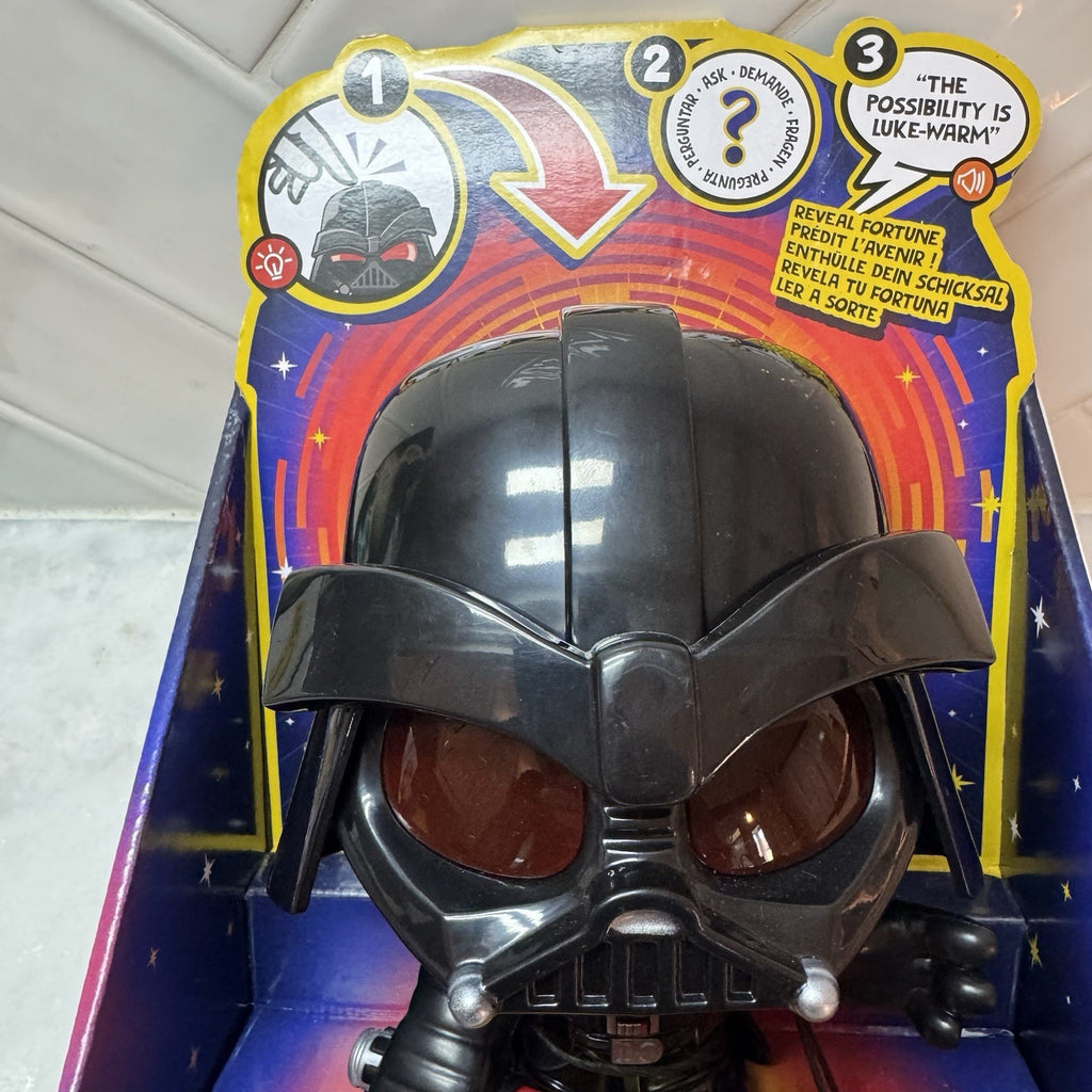 Star Wars FORCE TELLING VADER Disney Fortune Telling Darth Vader Top Toy