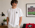 WXYZ No Cap Striped T Shirt Mens XL White Pastel Skate Streetwear Tee