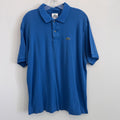 Lacoste Classic Pique Polo Shirt Men’s Size 7 Blue Short Sleeve XXL