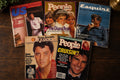 Vintage Celebrity Magazine Lot Diana JFK Elvis Tom Cruise Jeff Bridges 5 Mag