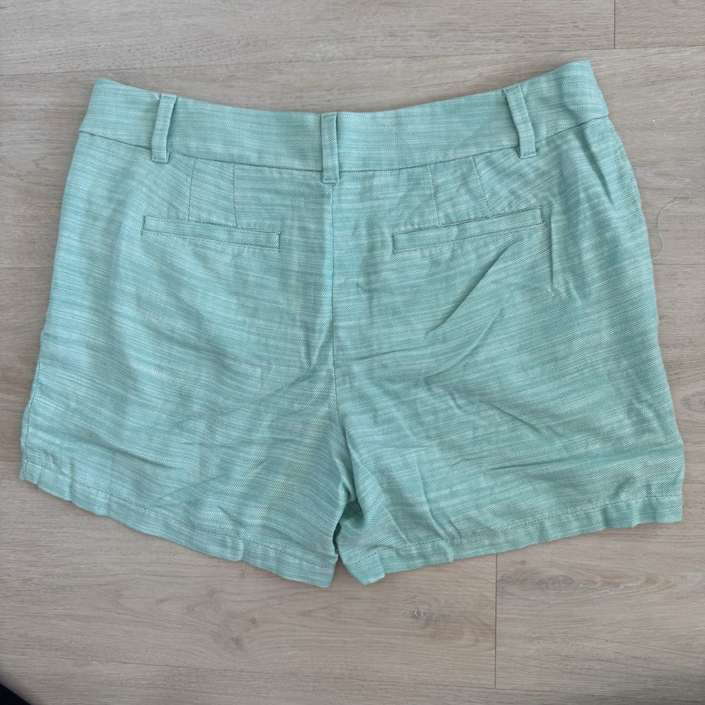 LOFT Outlet Mint Green Shorts Size 10 Cotton Summer Casual
