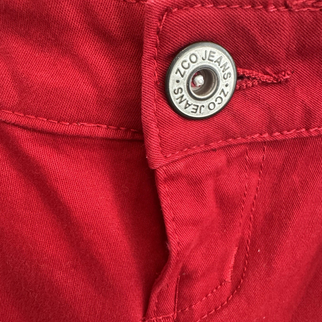 ZCO Jeans Women’s Size 5 Red Skinny Jeans Slim Fit Stretch Denim NWT44