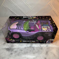 Mattel Monster High Ghoul Mobile Car Playset Purple Pink with Accessories