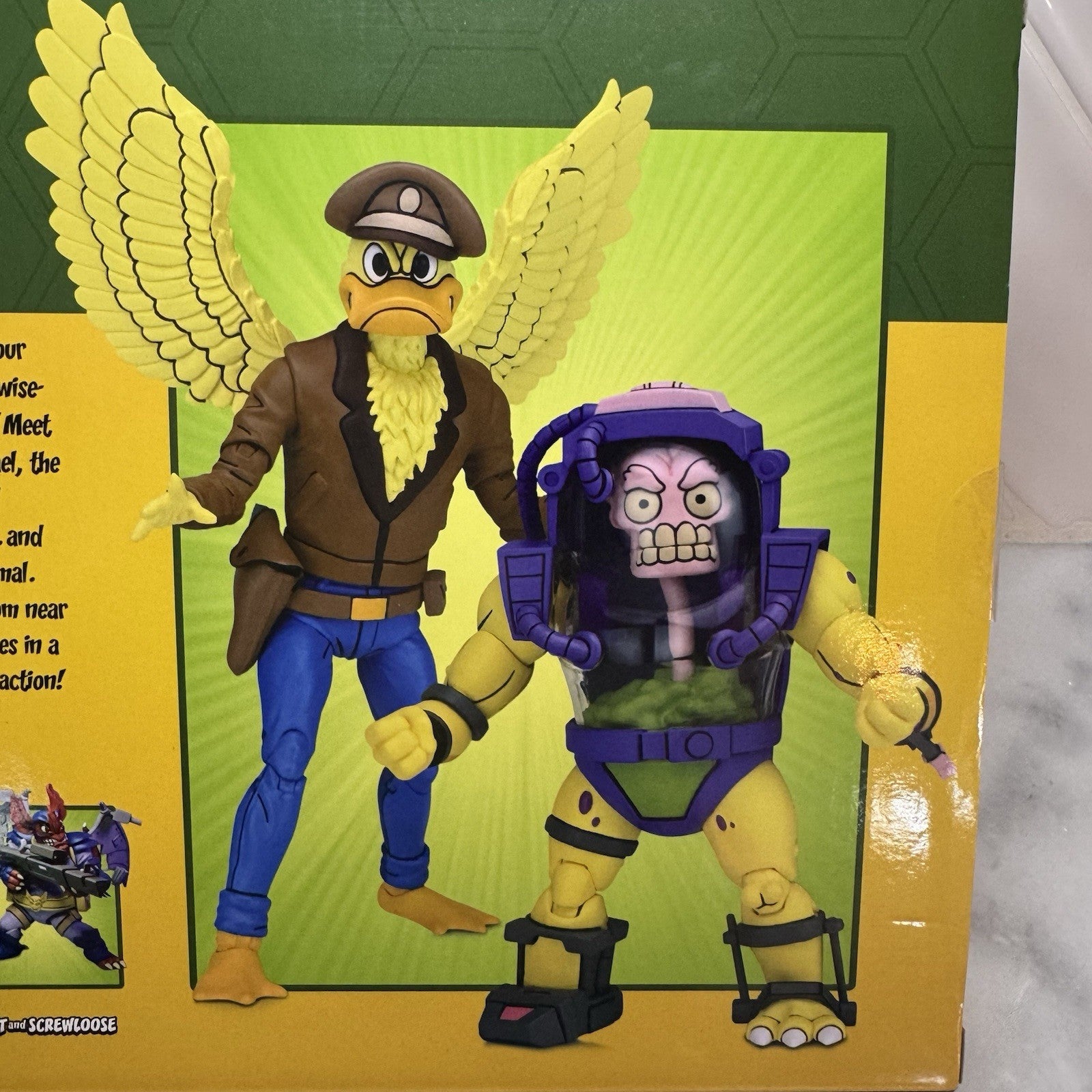 TMNT Ace Duck & Mutagen Man 2-Pack Nickelodeon Action Figures New