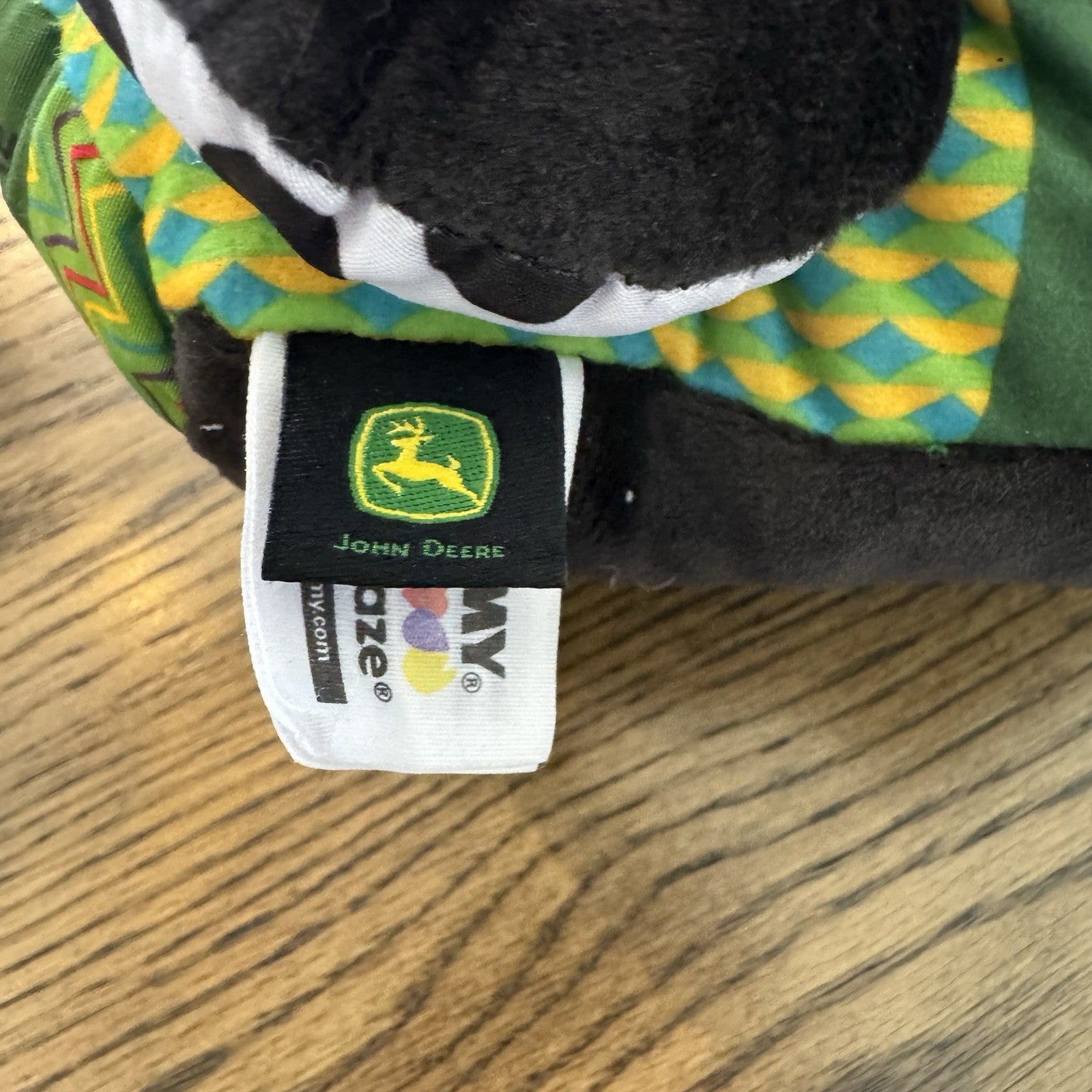 Tony Lamaze John Deere Clip & Go Tractor Baby Plush Stroller Crinkle Toy