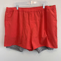 DSG Men's 2-in-1 Agility Short XXL Red Sun 5" Inseam Compression Liner NWT