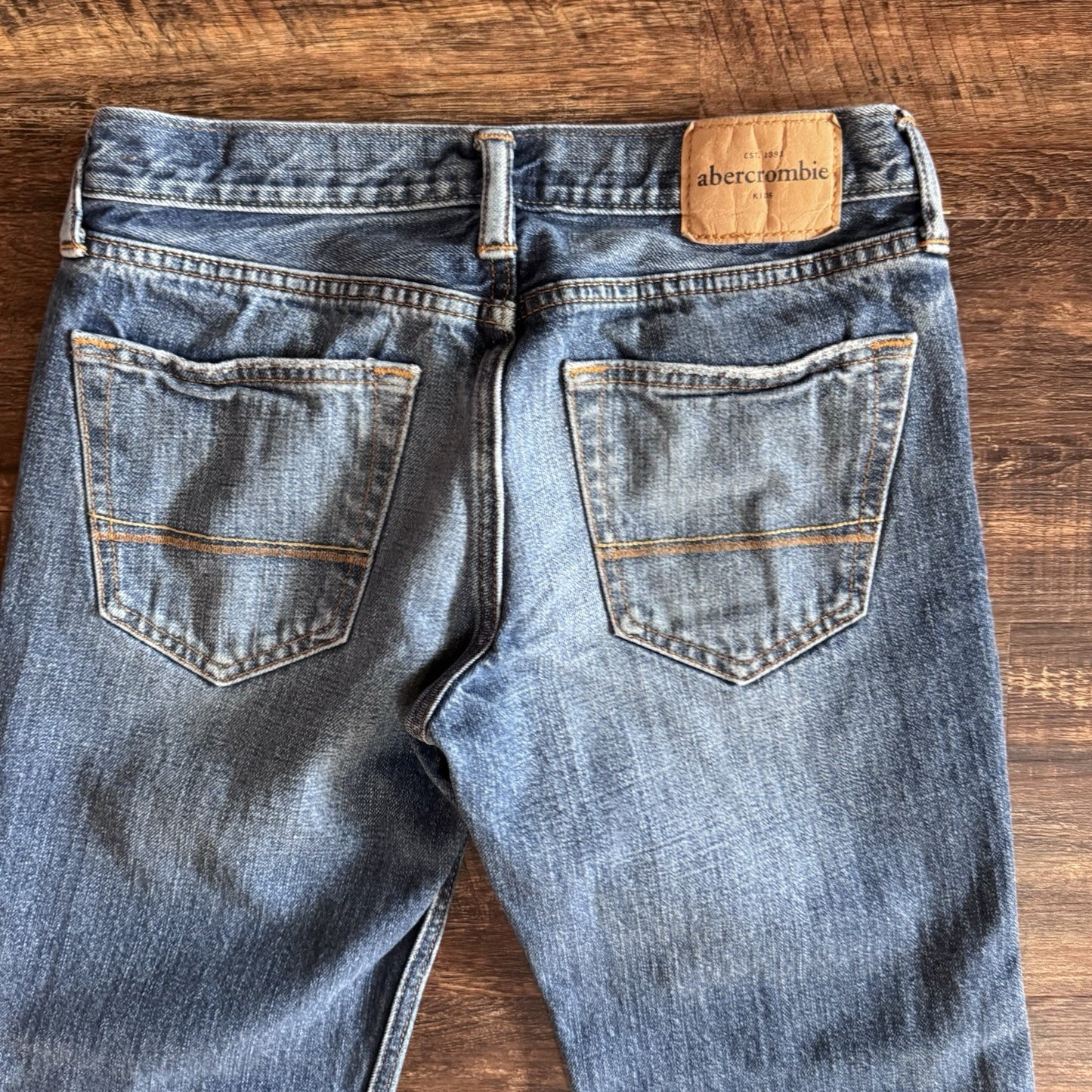 Abercrombie Kids Boys Jeans - Size 16 - Straight Fit - 100% Cotton - Classic 