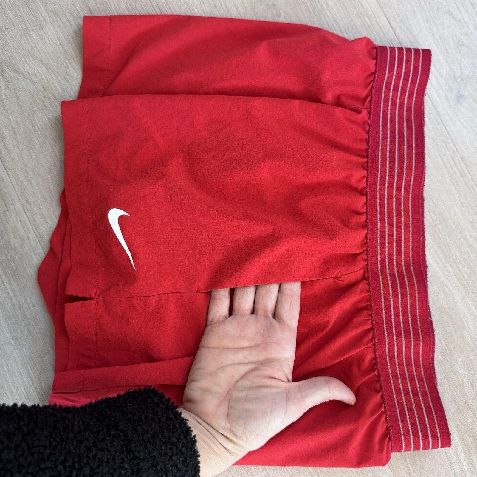 Nike Dri-Fit Women’s Running Shorts Red Size Small Athletic Activewear